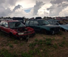 Dillon’s Auto Salvage at 7507 10th St SW, Byron, MN 55920