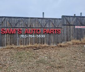 Sam’s Auto Parts at 1230 73rd Ave NE, Minneapolis, MN 55432